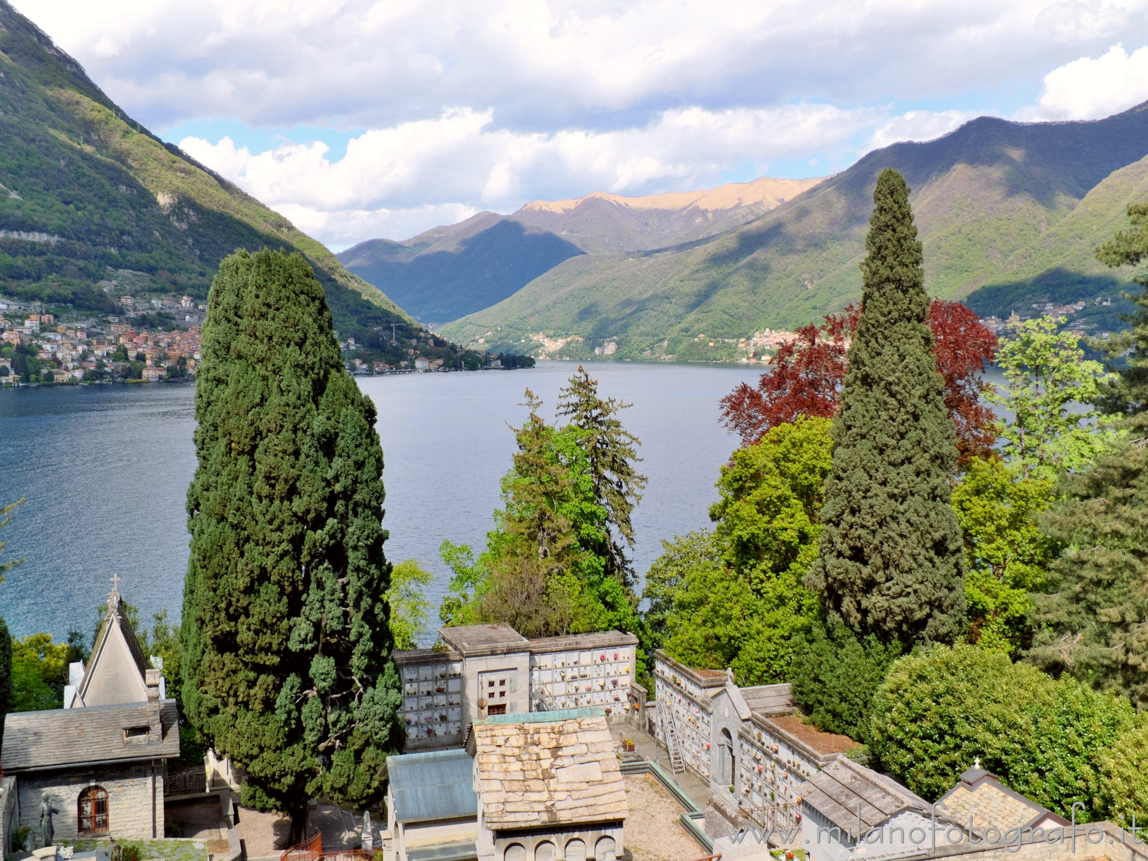 Torno (Como, Italy) - Lake Como seen from the Church of Saint John the Baptist